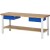 RAU Werkbank Basic-7 | 1 Ablageboden | 2 Schubladen | Breite 2m